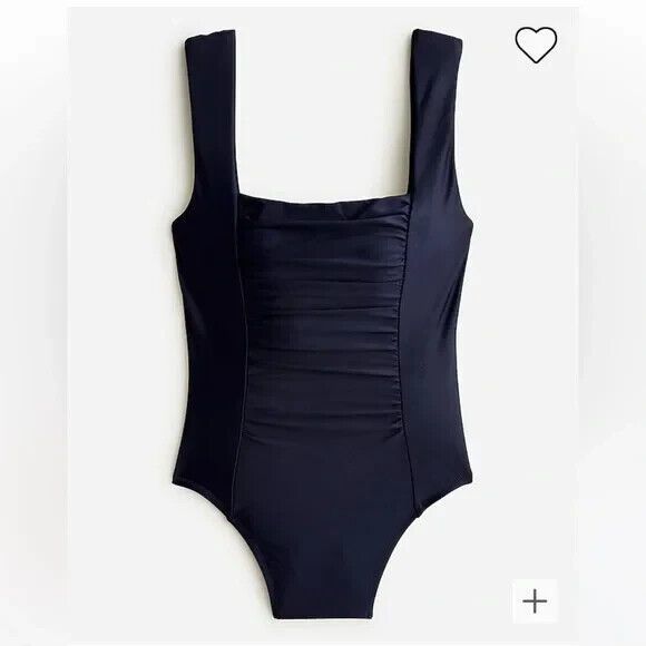 J. Crew Factory Women's Midnight One Piece Swimsuit - Picture 1 of 10